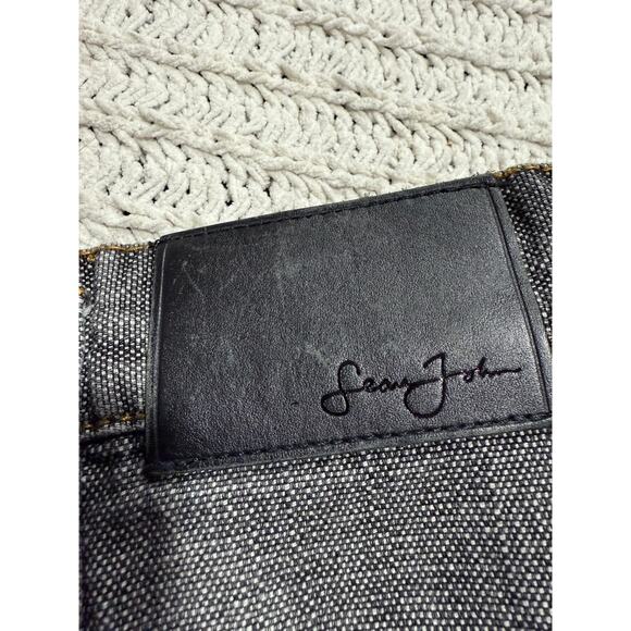 Y2K VTG Sean John Jeans Wide Leg Baggy Hip Hop Carpenter Mens Sz 50B Gray Denim - Picture 10 of 11